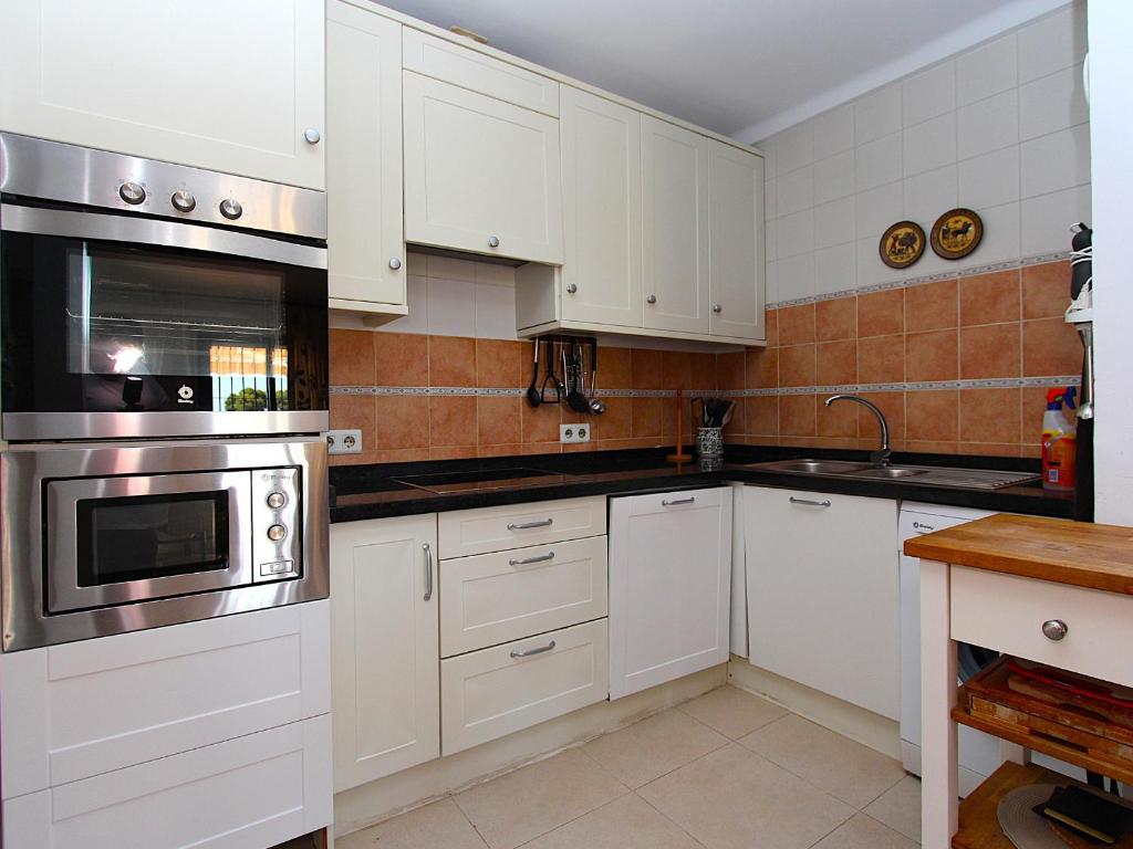 Kuchnia lub aneks kuchenny w obiekcie Casablanca Villas