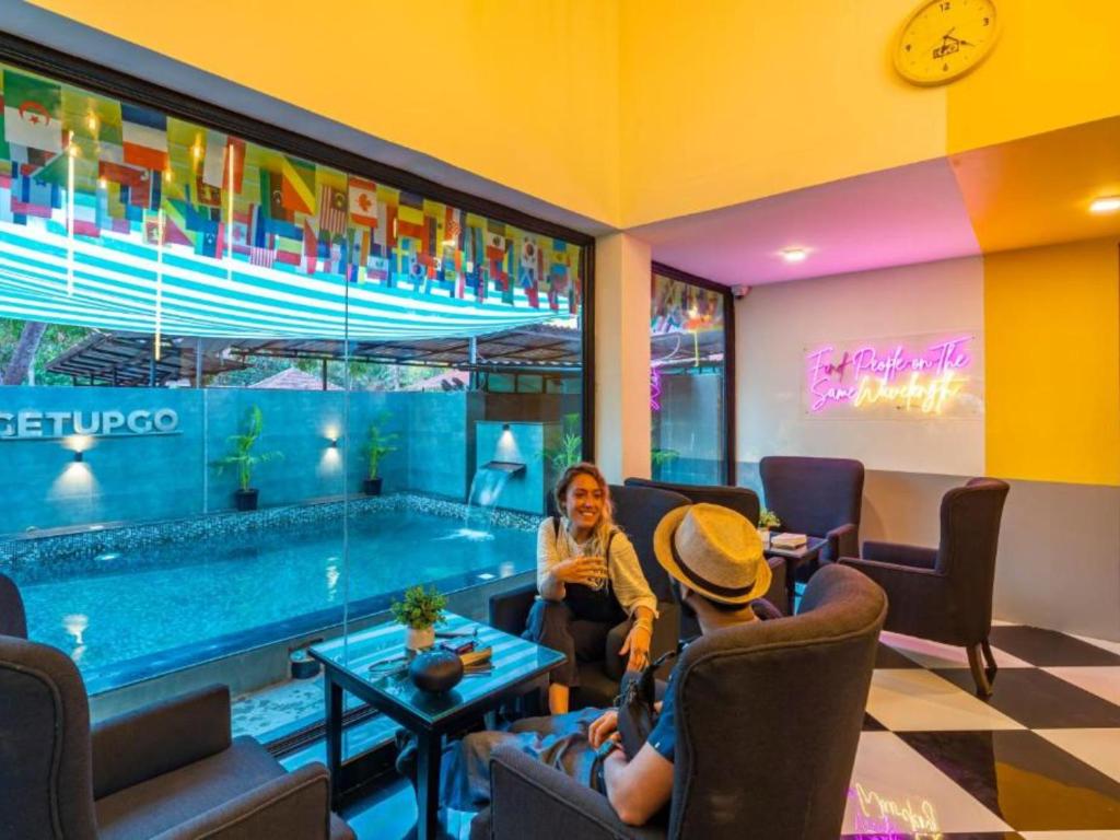 Bazén v ubytování The Hosteller Goa, Candolim nebo v jeho okolí