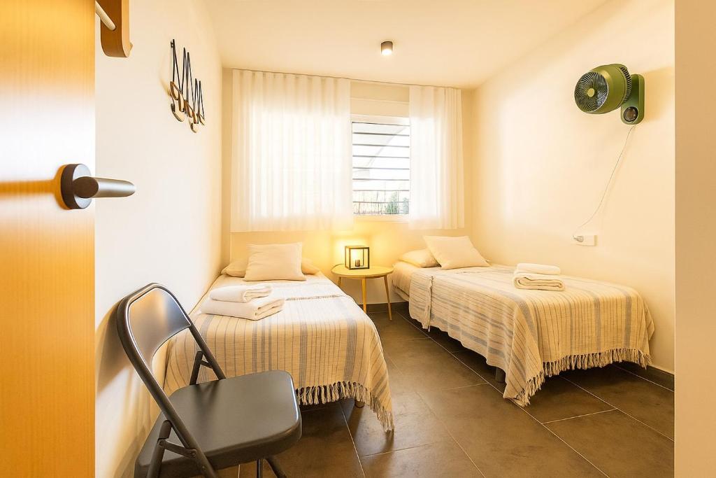 Postel nebo postele na pokoji v ubytování Vivienda privilegiada cerca del mar, Cabo de Palos