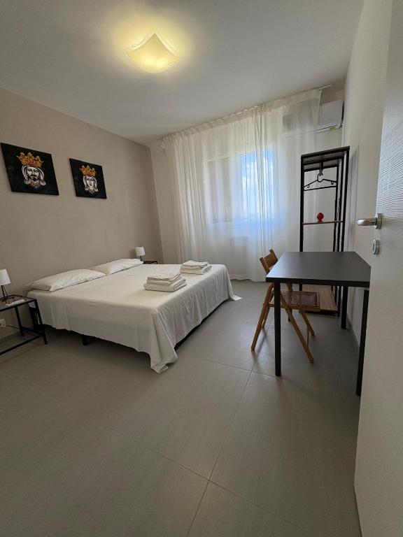 Postel nebo postele na pokoji v ubytování Casa Rogos
