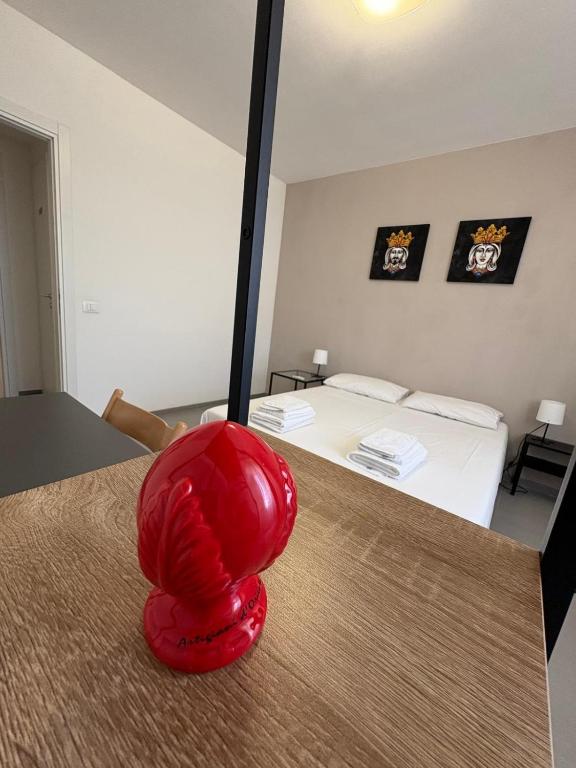 Postel nebo postele na pokoji v ubytování Casa Rogos
