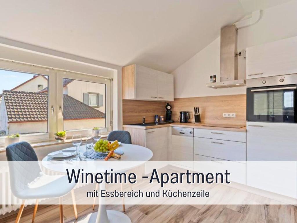 WINETIME - Apartment Herxheim - für bis zu 2 Personen - zentral in der Südpfalz nahe Landau gelegen - Appartement 1 Chambre
