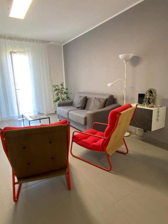 Posezení v ubytování Casa Rogos