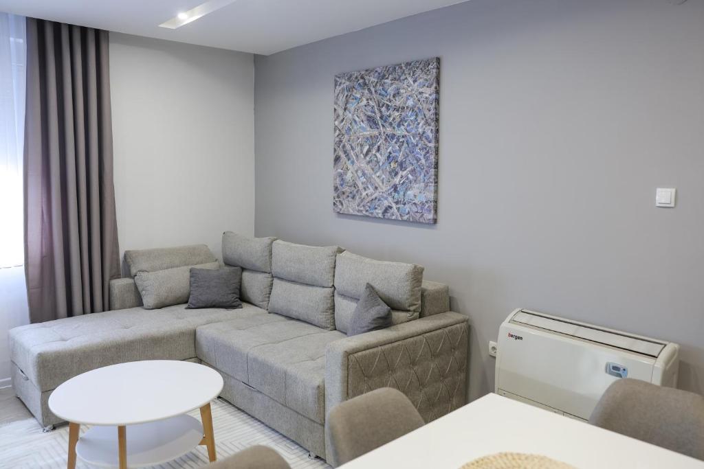 Posezení v ubytování Apartmani Lepojevic
