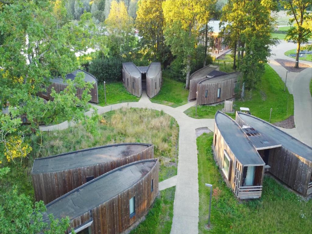 Zahrada ubytování Your Nature Eco Forest Resort in Belgium By Belvilla