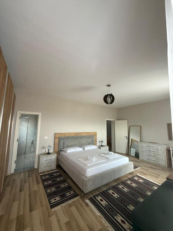 Postel nebo postele na pokoji v ubytování Villa Duka