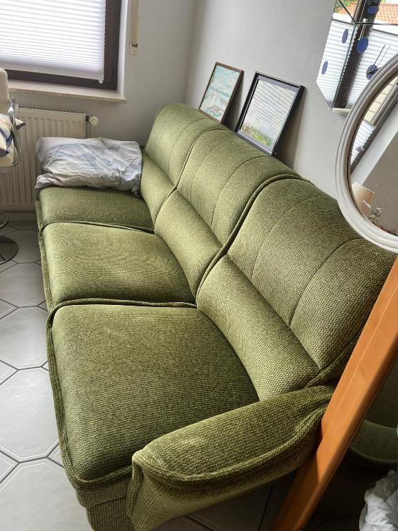 Posezení v ubytování Monteurzimmer