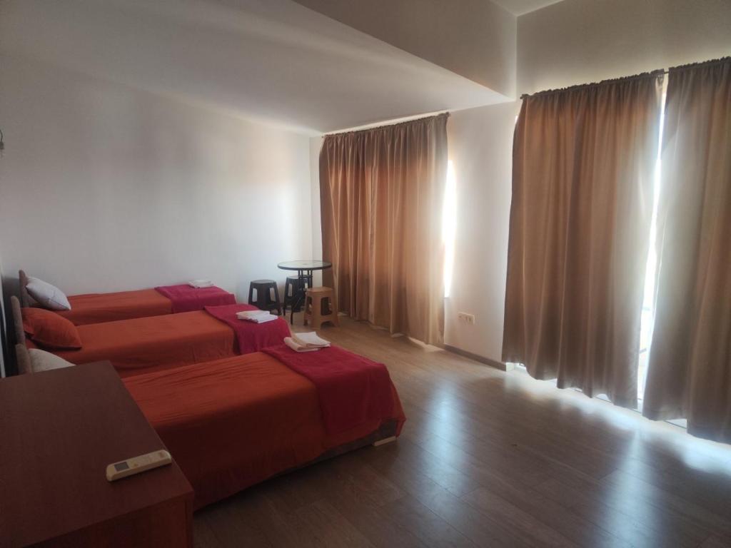 Voodi või voodid majutusasutuse Apartmani590 toas