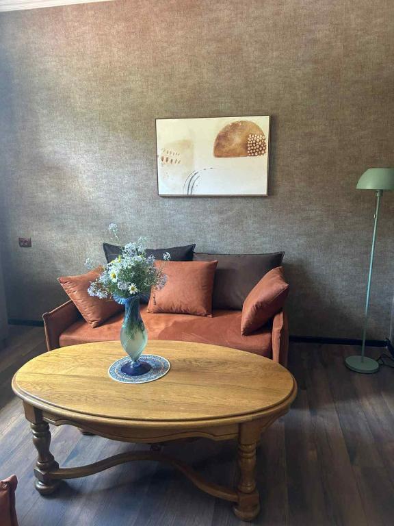 Posezení v ubytování Nino Ratiani's Guesthouse