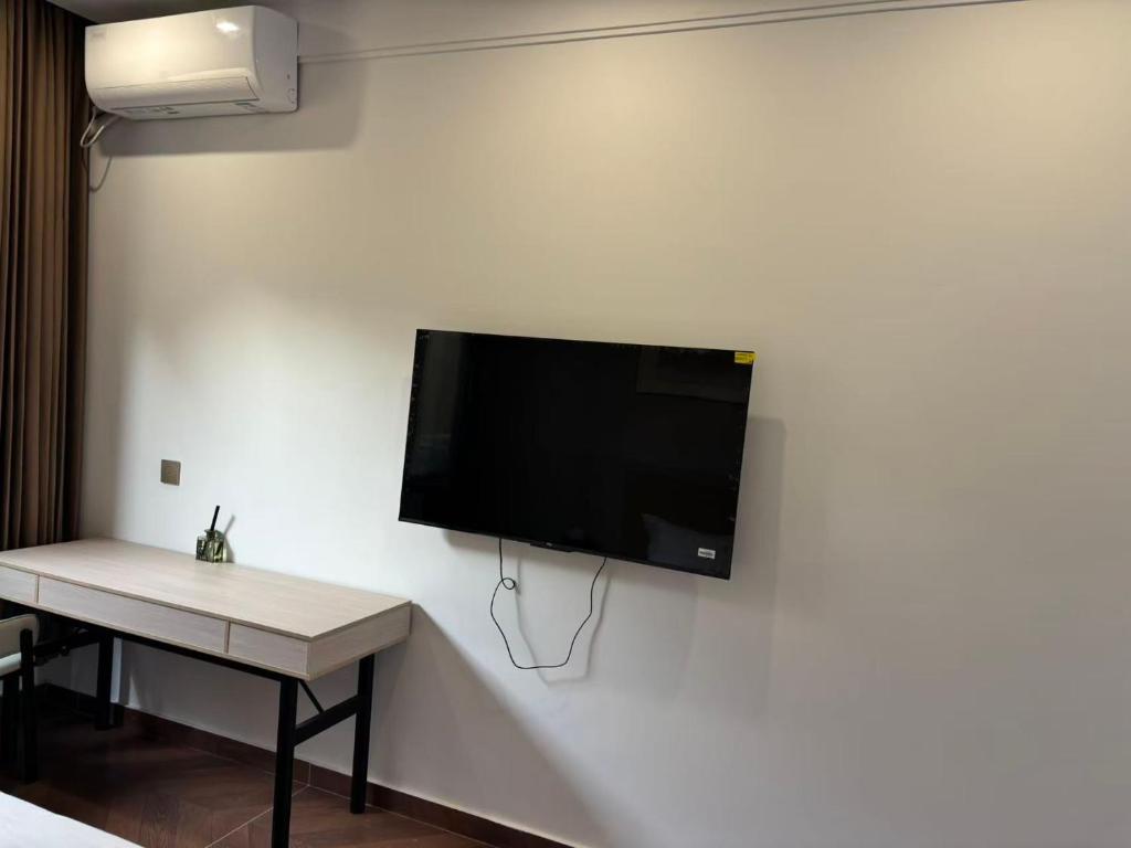 TV a/nebo společenská místnost v ubytování Hotel GoldCoast