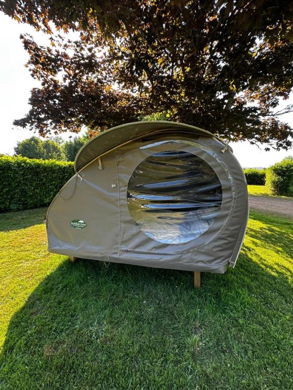 Zahrada ubytování Camping de Charlieu - Mobile home