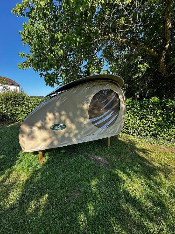 Zahrada ubytování Camping de Charlieu - Mobile home
