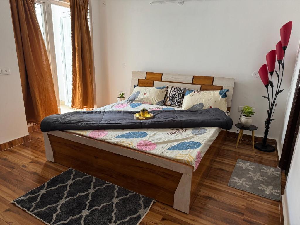Ένα ή περισσότερα κρεβάτια σε δωμάτιο στο Vibe Inn