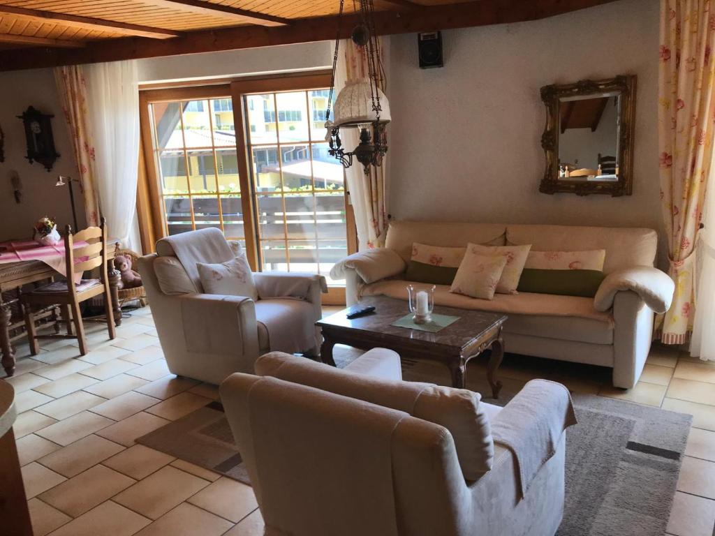 Posezení v ubytování Haus Bachschwalbe