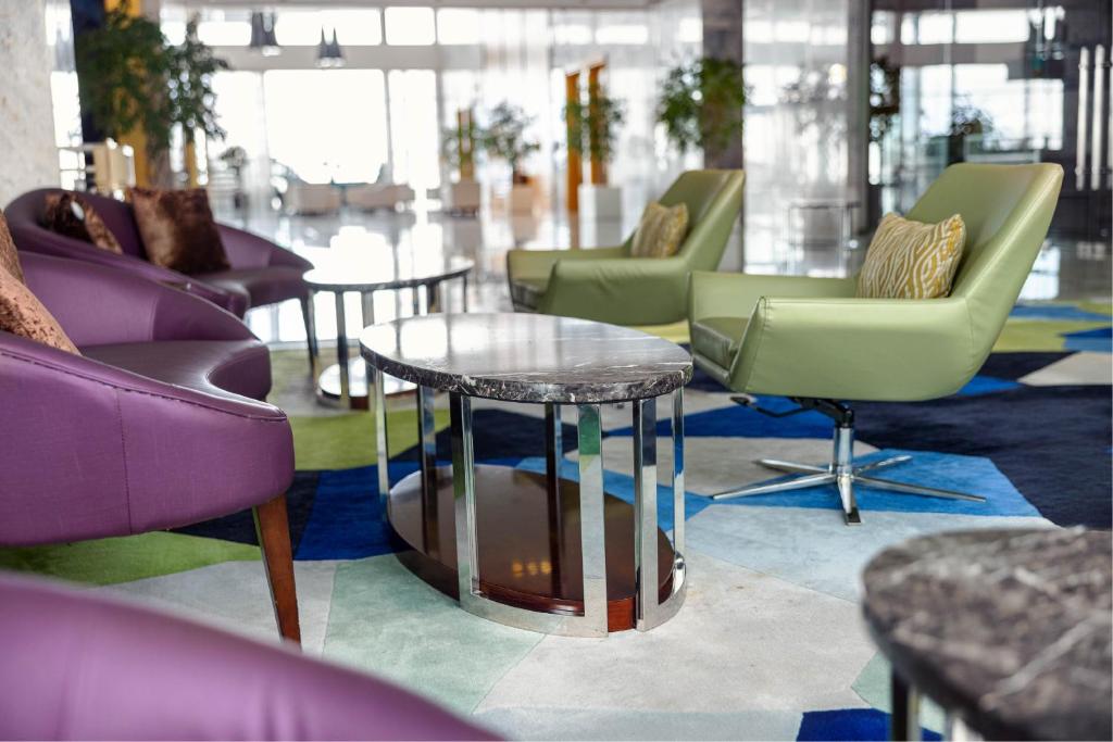 Posezení v ubytování Hotels & Preference Hualing Tbilisi