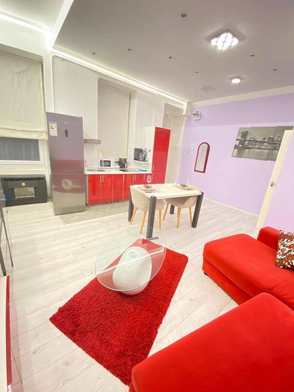 Kuchyňa alebo kuchynka v ubytovaní Budapest City center perfect location