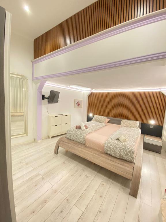 Posteľ alebo postele v izbe v ubytovaní Budapest City center perfect location