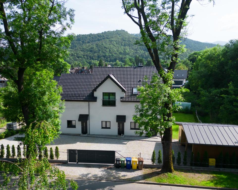 Výhľad na hory alebo výhľad na hory priamo z apartmánu