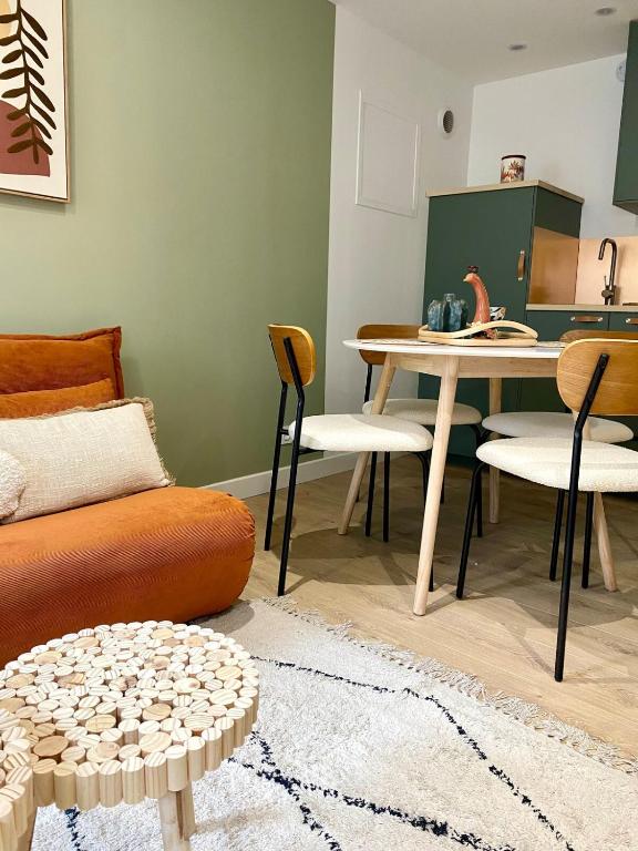 Et opholdsområde på Dijon city center Le Terracotta