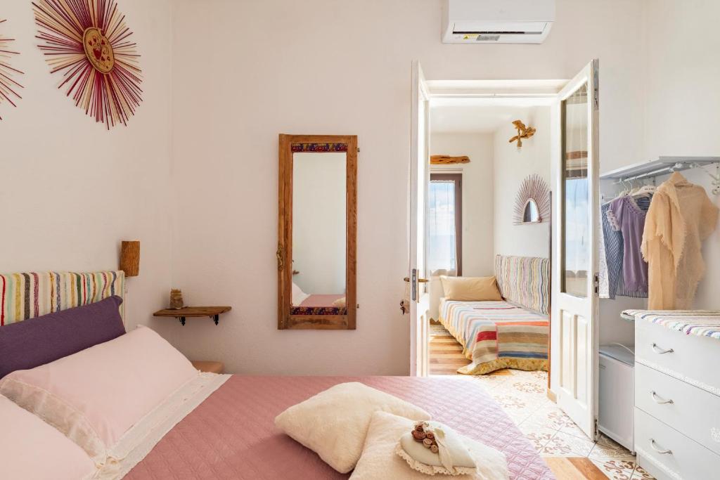 Postel nebo postele na pokoji v ubytování B&B Steddueoro