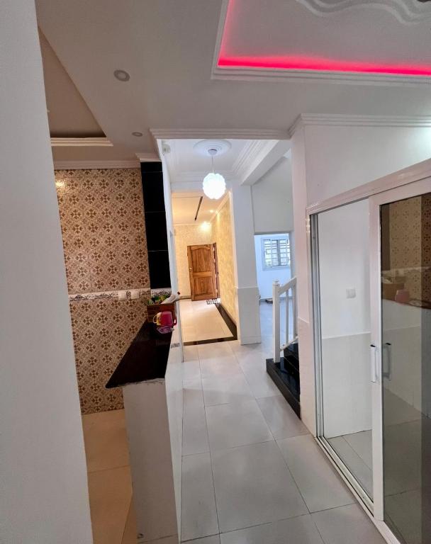 Kuchyň nebo kuchyňský kout v ubytování Duplex tx4