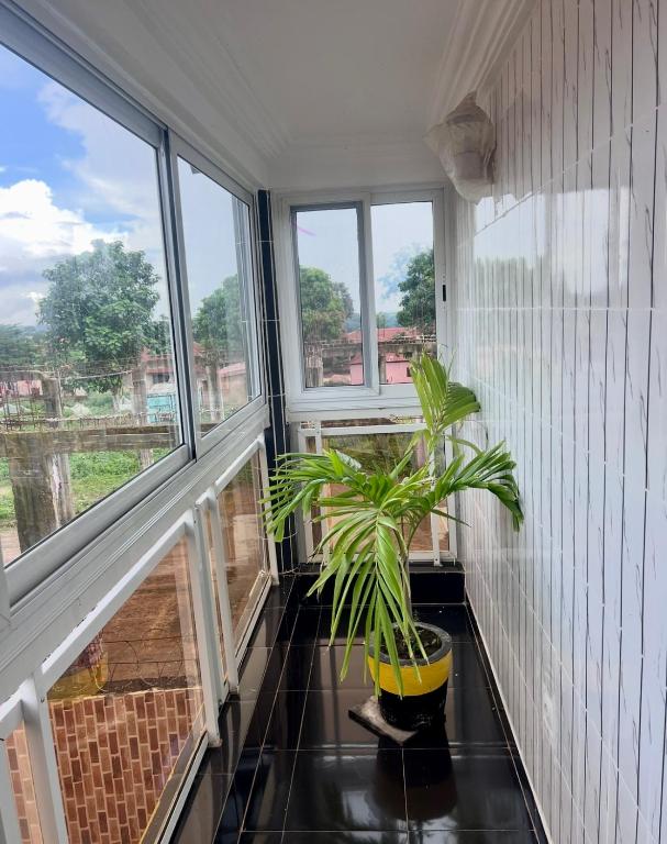 Balkón nebo terasa v ubytování Duplex tx4