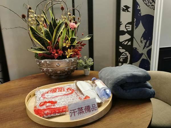 Posezení v ubytování 朵兒dor韓國汗蒸幕 동대문점 商務旅店