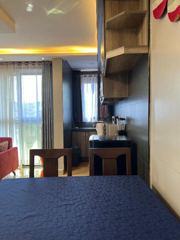 Kuchyň nebo kuchyňský kout v ubytování Rendezvous stayz