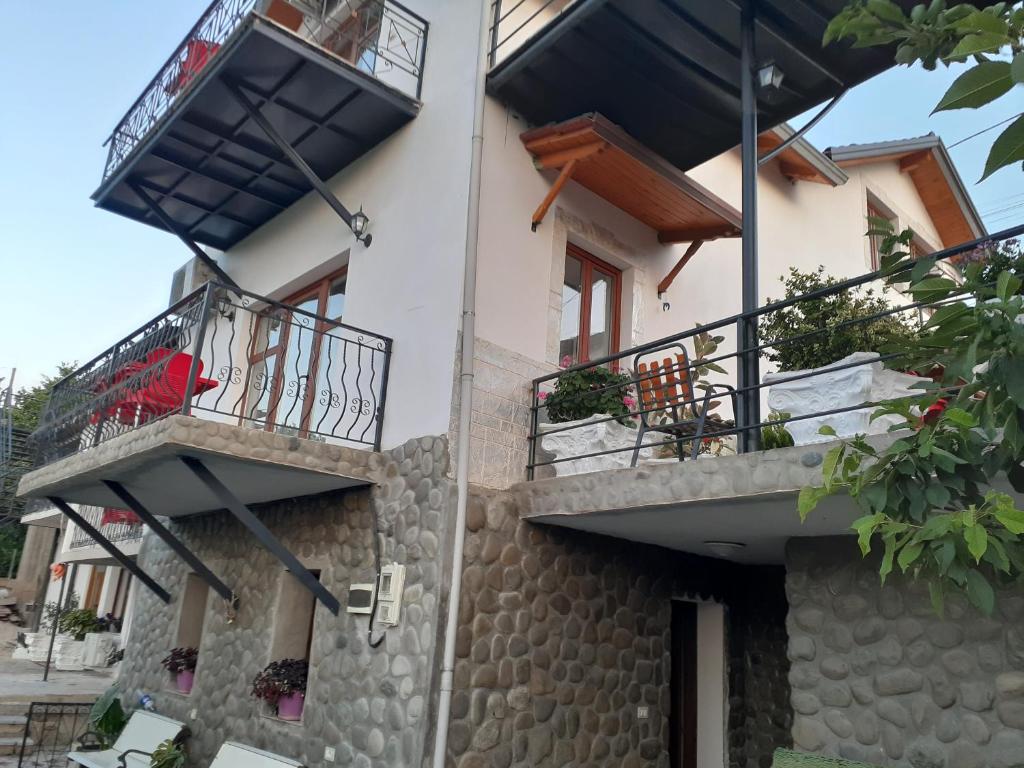 Balkón nebo terasa v ubytování Bixhaku GuestHouse