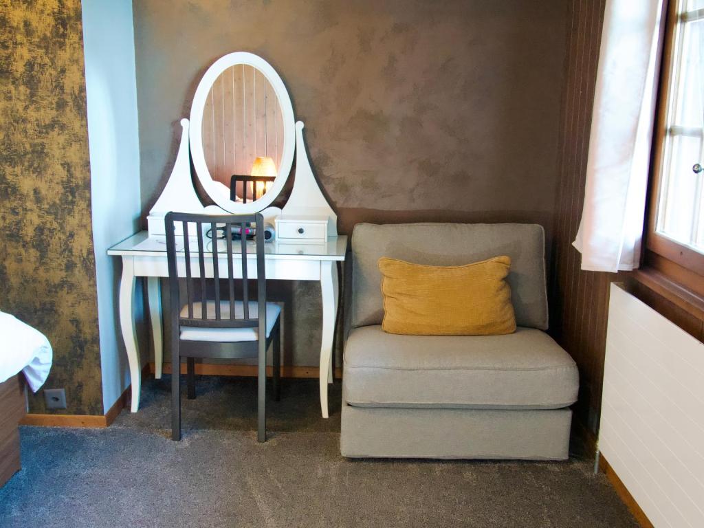 Posezení v ubytování Chalet Calin - Business & Familles