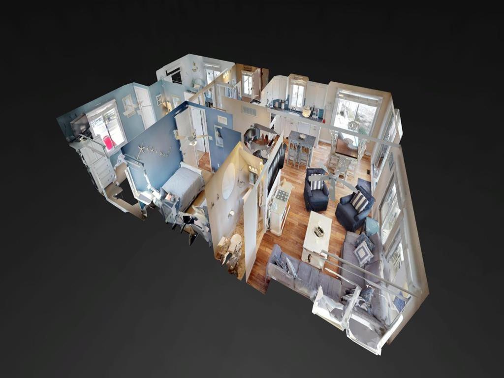 Půdorys ubytování Ocean Front 1St Floor Duplex With Expansive Views In Brant Beach With Private Beach Access 12094