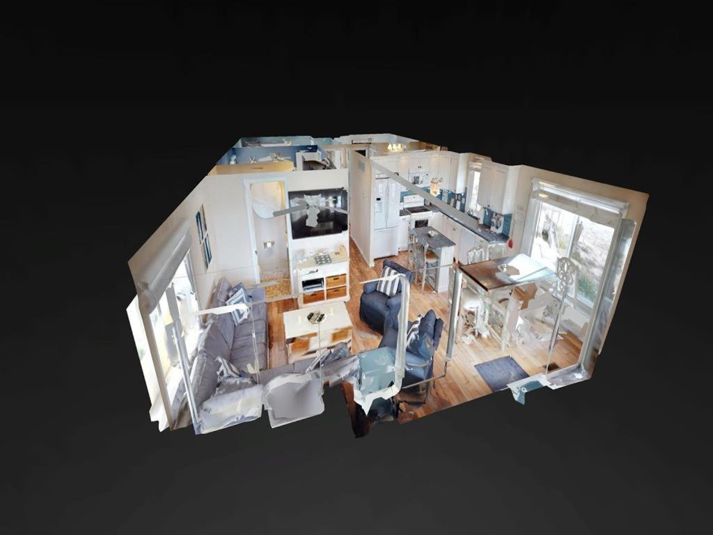 Posezení v ubytování Ocean Front 1St Floor Duplex With Expansive Views In Brant Beach With Private Beach Access 12094