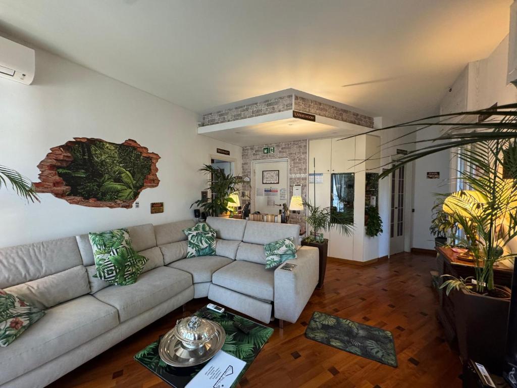 Χώρος καθιστικού στο Terrazza Milano Apartment