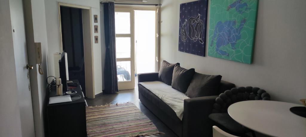 Χώρος καθιστικού στο Cozy apartment Budva city center
