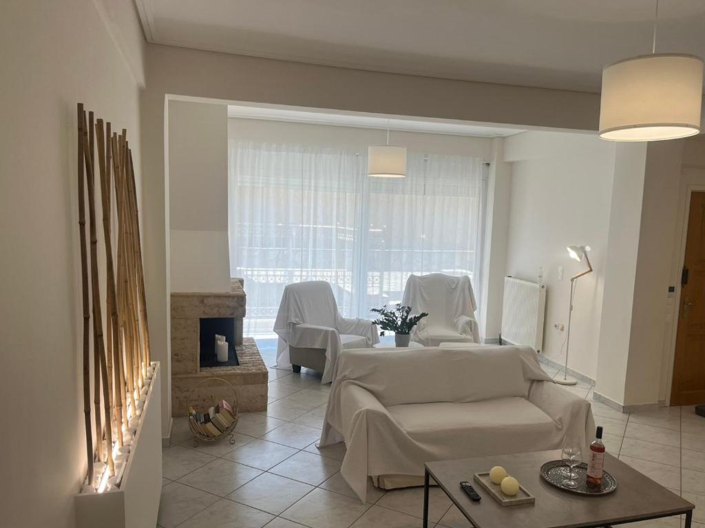 Posezení v ubytování Urban Zen Villa