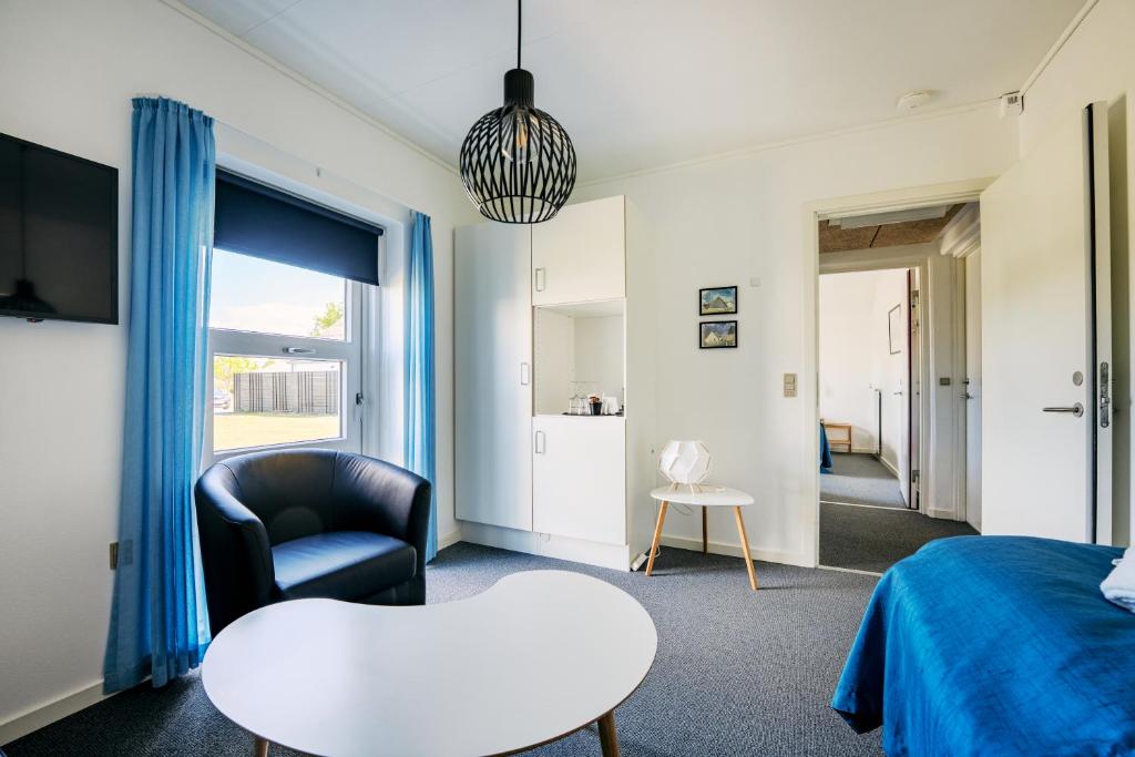 Posezení v ubytování Hotel Hvideklit