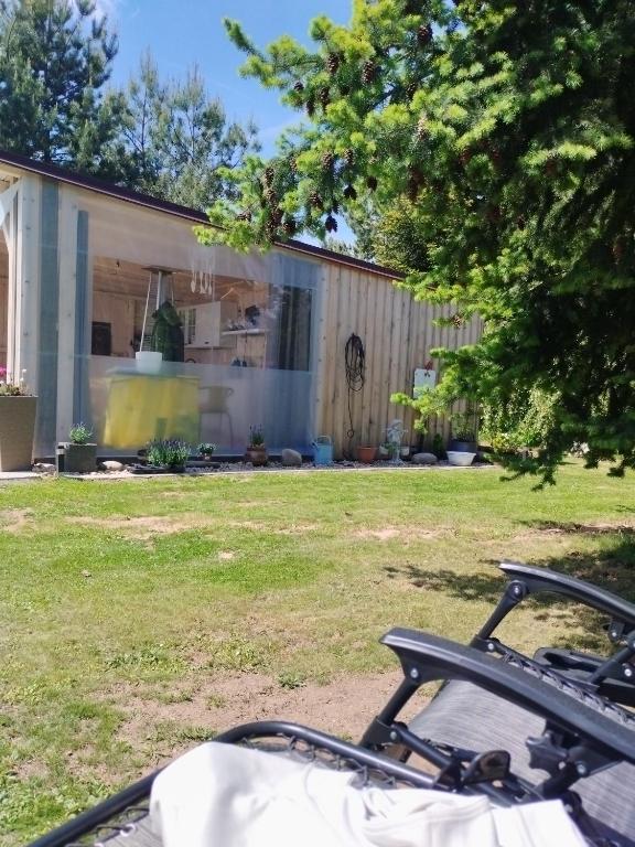 Zahrada ubytování Glamping Mezi ploty