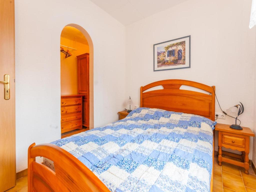 Posteľ alebo postele v izbe v ubytovaní Holiday Home Castelló near Empuriabrava