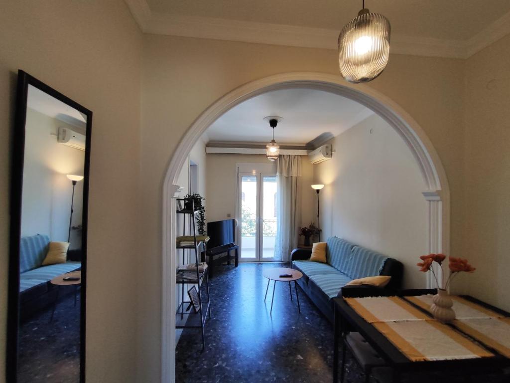 Postel nebo postele na pokoji v ubytování Port House Apartment