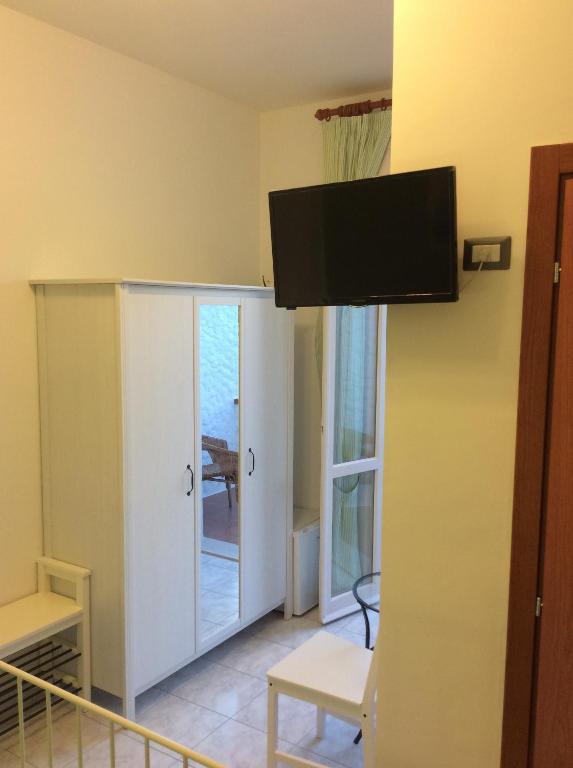 TV a/nebo společenská místnost v ubytování Bed and Breakfast Sara Mare
