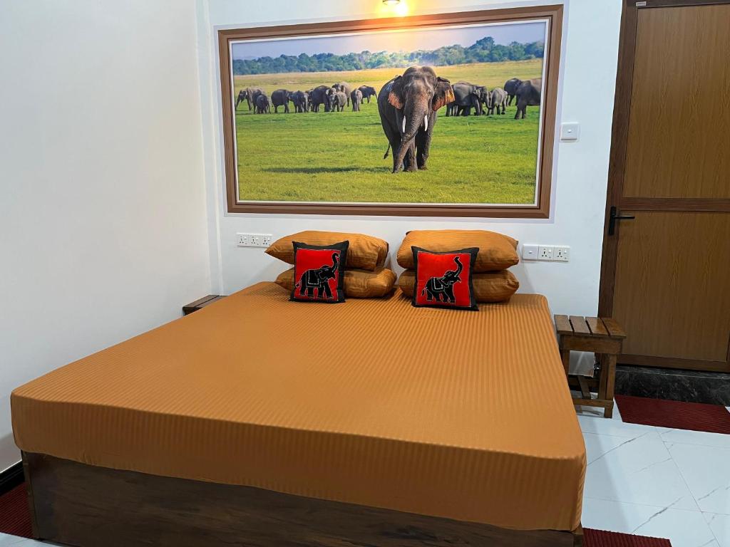 Postel nebo postele na pokoji v ubytování Hotel Gala Addara