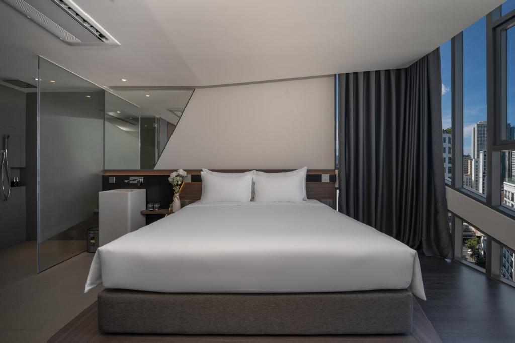 Phòng Deluxe Giường Đôi/2 Giường Đơn Nhìn Ra Thành Phố