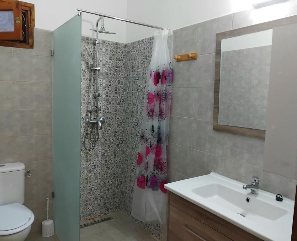 Koupelna v ubytování Djerba rêve vacances Suite Noura