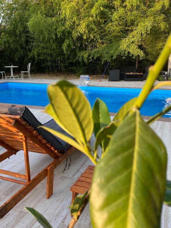 Bazén v ubytování Ilkićev kućerak Apartman nebo v jeho okolí
