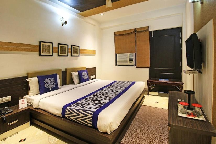 Postel nebo postele na pokoji v ubytování Hotel Panna Paradise