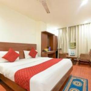 Postel nebo postele na pokoji v ubytování Hotel Panna Paradise
