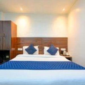 Postel nebo postele na pokoji v ubytování Hotel Panna Paradise