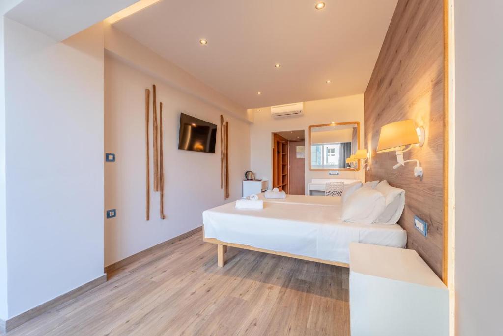 Telewizja i/lub zestaw kina domowego w obiekcie Arte Hotel