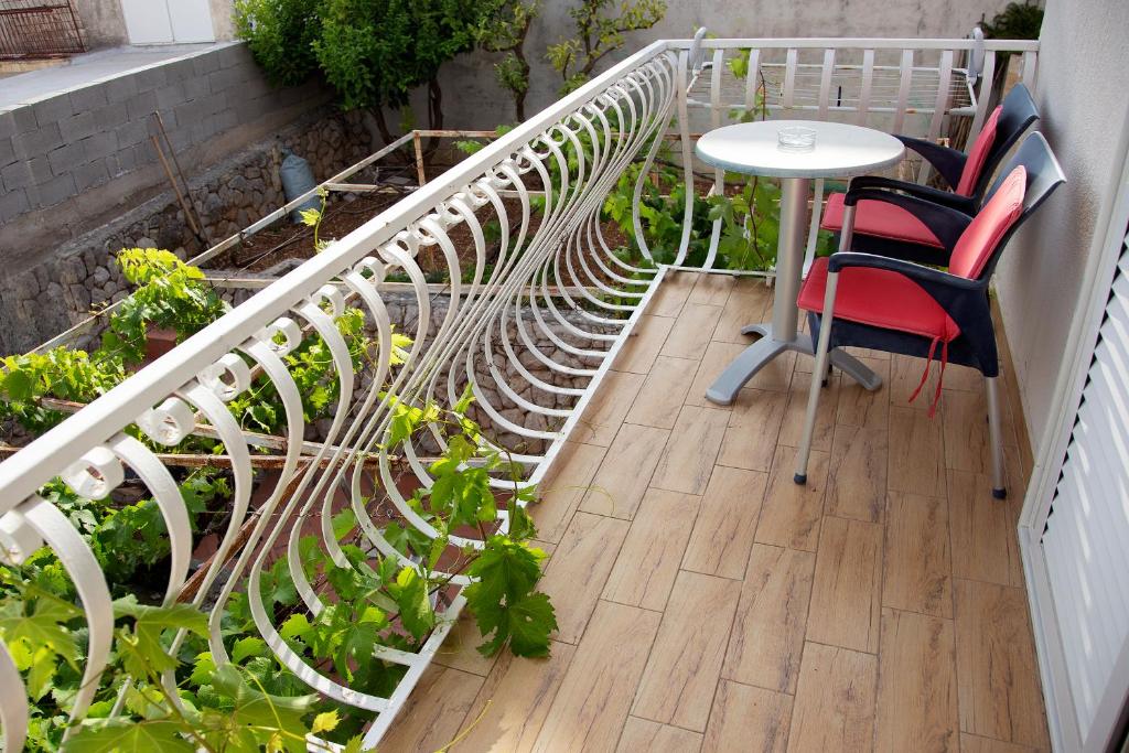 Balkon lub taras w obiekcie Tanya-Apartments and Rooms