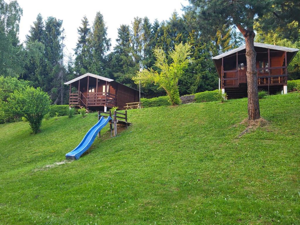 Κήπος έξω από το Domki Nad Potokiem